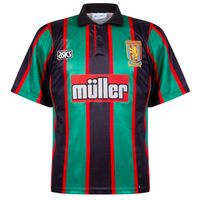 Asics Aston Villa Shirt Uit 1993-1995 - thumbnail
