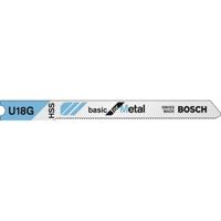 Bosch Accessories 2609256767 Decoupeerzaagblad HSS, U 18 G 2 stuk(s)