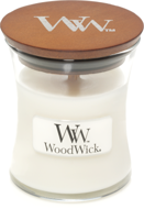 WW White Teak Mini Candle - Woodwick