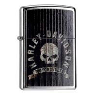 Zippo Aansteker Harley-Davidson Verontruste Schedel