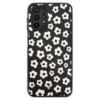 Samsung Galaxy A23 hoesje - Retro bloempjes