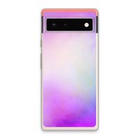 Clouds pastel: Google Pixel 6 Transparant Hoesje