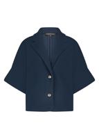Tramontana Short-sleeve Jacket Paspel Collar Q01-18-801 Jackets 005032-midnight