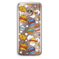 Pow Smack: Motorola Moto G6 Transparant Hoesje