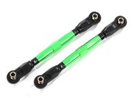 Toe links, front (TUBES green-anodized) (TRX-8948G)