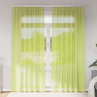 Gordijnen voile met lipje Top 2 st Appelgroen Gordijnen voile met lipje Top 2 st Appelgroen