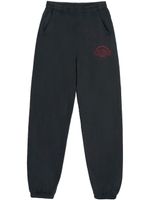 Sporty & Rich pantalon de jogging à imprimé Athletics - Noir