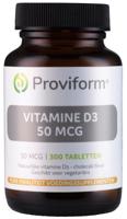 Proviform vitamine d3-50mcg (2000ie)