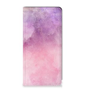 Bookcase Samsung Galaxy A05 Pink Purple Paint