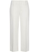 Proenza Schouler pantalon court à taille mi-haute - Blanc