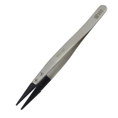BEST BST-00 rechte hoofd pincet voor mobiele telefoon / Computer Reparatie