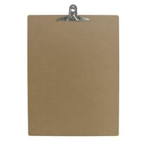 Clipboard/klembord houtkleur B4 formaat 28 x 39 cm   -