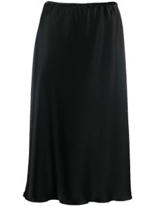 Nanushka satin-finish midi-skirt - Noir