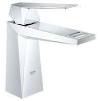 Grohe Allure Brilliant Wastafelkraan Met Gladde Body Chroom