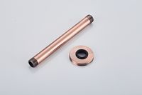 Saniclear Copper douchearm 20cm voor plafondmontage geborsteld koper - thumbnail