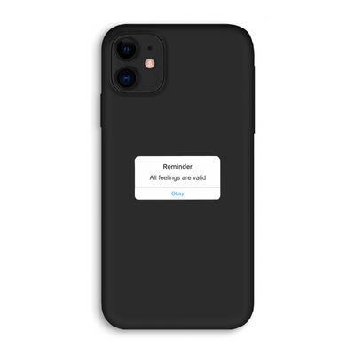 Reminder: iPhone 11 Biologisch afbreekbaar hoesje