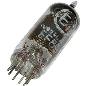 EF 89 = 6 DA 6 Elektronenbuis Pentode 250 V 9 mA Aantal polen: 9 Fitting: Noval 1 stuk(s)