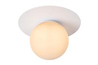 Lucide TRICIA - Plafonnière - Ø 25 cm - 1xE27 - Wit