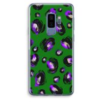 Green Cheetah: Samsung Galaxy S9 Plus Transparant Hoesje