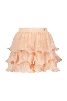 Le Chic Meisjes rok plisee - Tesra - Baroque roze