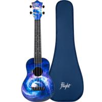 Flight Travel Series TUC Space concert ukelele met gigbag - thumbnail