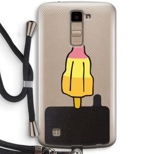 Raketijsje: LG K10 (2016) Transparant Hoesje met koord
