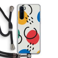 Illustratieve pop 3: OnePlus Nord Transparant Hoesje met koord