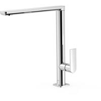 Keukenkraan Tres Loft | Opbouw | 360° Draaibaar | Mengkraan | 1-hendel | Rond | Chroom