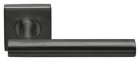 Formani deurkruk Basics LB7-19BSQ geveerd op vierkant rozet - PVD gumetal