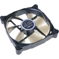 NoiseBlocker M12-PS PC-ventilator Zwart, Grijs (b x h x d) 120 x 120 x 25 mm - thumbnail