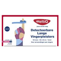 Detect vingerpleister lang textiel 180 x 20mm - thumbnail