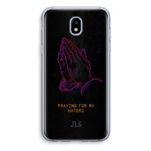 Praying For My Haters: Samsung Galaxy J5 (2017) Transparant Hoesje