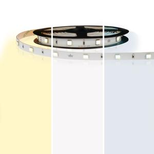 8 meter led strip dual white budget - 60 smd leds pm - 24v ip65