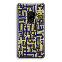 Majorelle Blue Print: Xiaomi Mi Mix 2 Transparant Hoesje