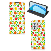 OnePlus 9 Flip Style Cover Fruits - thumbnail