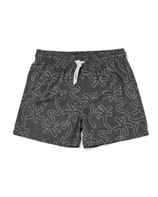 HEMA Kinderzwembroek palmbomen antraciet (antraciet)