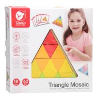 Classic World world houten mozaïekpuzzel, 67st.