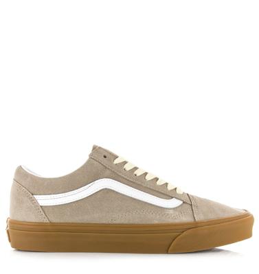 VANS Old Skool Gum Aluminum Suede Unisex