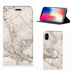 Apple iPhone X | Xs Standcase Marmer Beige