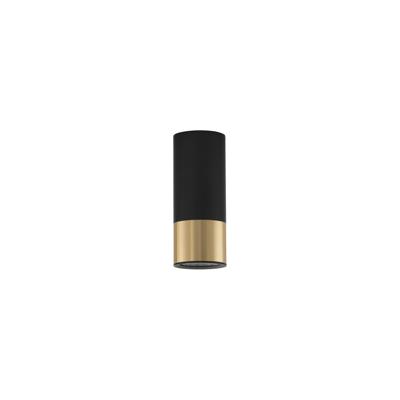 Lyora PlafondspotPicto 15cm zwart met goud - 9911528