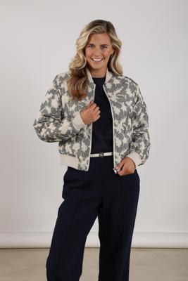 Nukus Charlie Bomber Cross Nks13107 Jackets 296 Sand/navy