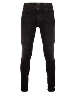 Rellix Jongens jeansbroek Xyan skinny - Zwart denim