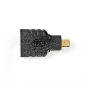 HDMI-Adapter | HDMI-microconnector - HDMI Female | Zwart [CVGB34907BK]