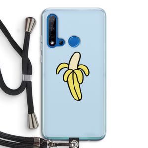 Banana: Huawei P20 Lite (2019) Transparant Hoesje met koord