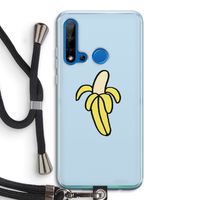 Banana: Huawei P20 Lite (2019) Transparant Hoesje met koord