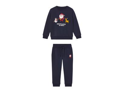 lupilu Baby joggingpak (122/128, Marineblauw)