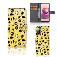 Telefoonhoesje met Naam Xiaomi Redmi Note 10/10T 5G | Poco M3 Pro Punk Geel