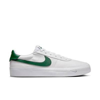 Nike Court Shot Sneakers Wit Donkergroen Nike Court Shot Sneakers Wit Donkergroen