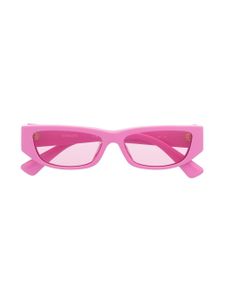 Versace Kids lunettes de soleil à monture rectangulaire - Rose