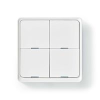 Nedis SmartLife Wandschakelaar | Zigbee 3.0 | Muurmontage | Android / IOS | Kunststof Smart home accessoire Wit - thumbnail